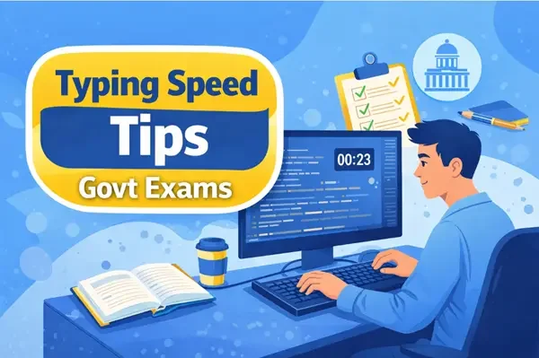 Typing Speed Improvement Tips for Government Exams